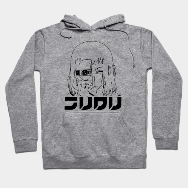 FLCL - Mamimi Camera Hoodie by waveformUSA